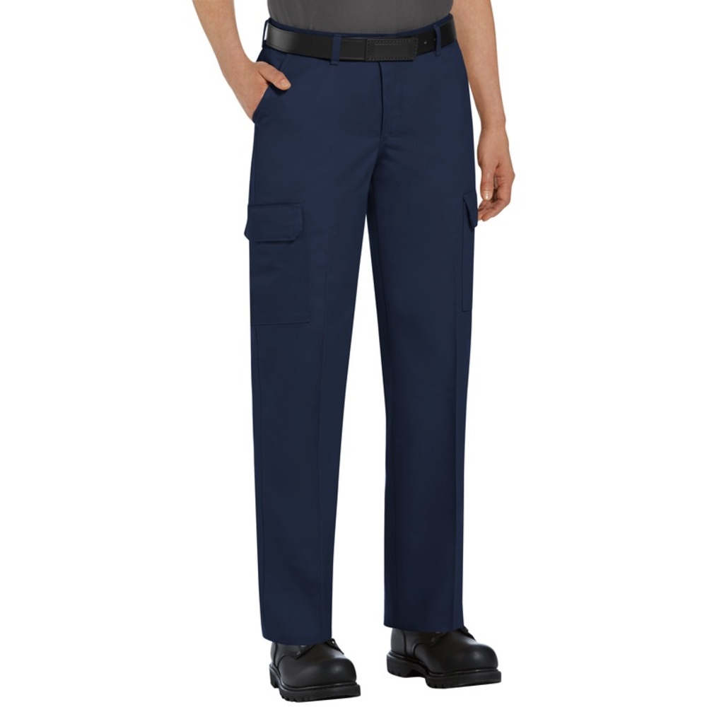 Sz 8 Red Kap Women's Industrial Cargo pocket Pant Navy Blue RG